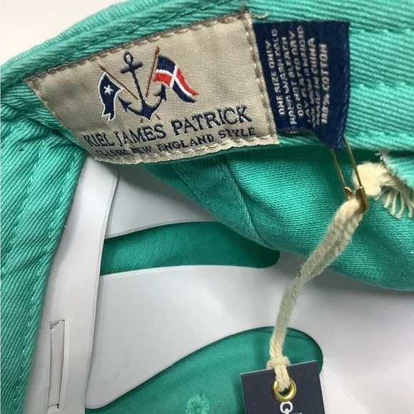 Kiel James Patrick Women’s Hat Baseball Cap Rose All Day Wine Teal NWT Rare HTF - Picture 7 of 7